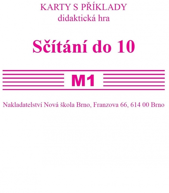 Sada kartiček M1 - sčítání do 10