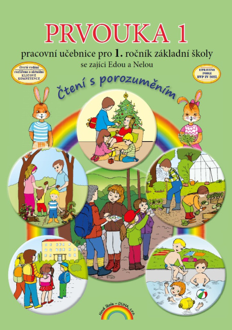 Prvouka 1 – pracovní učebnice se zajíci Edou a Nelou, Čtení s porozuměním (4. vydání)